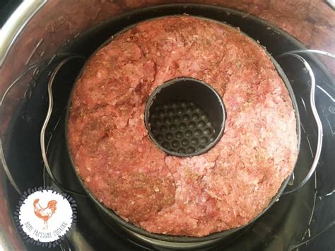 4 slices of fresh bread food processed. 2lb. meatloaf in the pressure cooker - Home Pressure Cooking