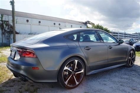 5 door automatic petrol hatchback. 1 OF 50 MATTE GREY RS7 TWIN TURBO MONSTER WE LEASE FINANCE ...