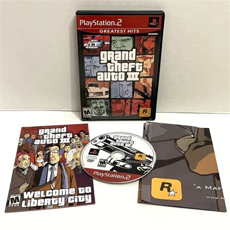 Grand Theft Auto Iii Sony Playstation 2 Ps2 Cib TestÉ And Fonctionne