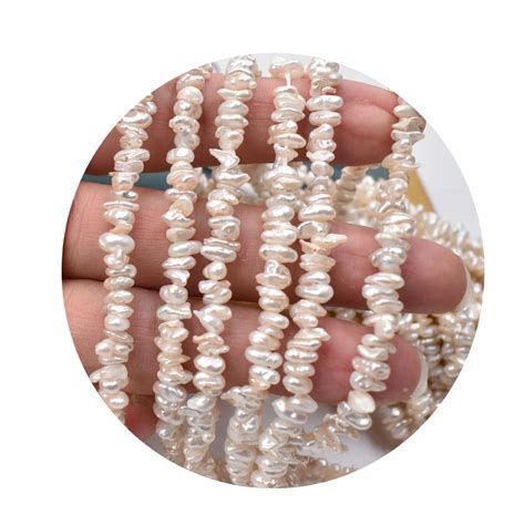 Natural Freshwater Pearls Baroque Special Shaped Stacked Small Petals Regeneration Beads