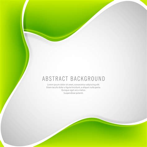 Abstract Green Wavy Creative Vector Background 246933 Vector Art At