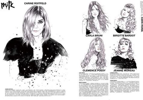 Esra Røise News Milk Magazine Illustration Fashion Illustration