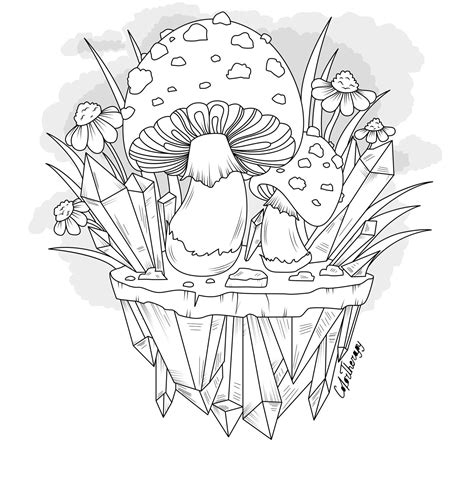 Patricks day coloring pages that had more of a christian message. Natures Crystals Mushroom from Gift of the day on ...