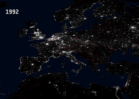 Earth From Space Night Lights Observing The Earth Our