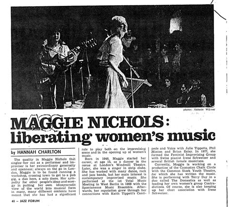 M The Women S Liberation Music Archive