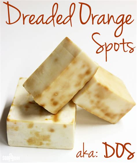 dealing with dreaded orange spots soap queen