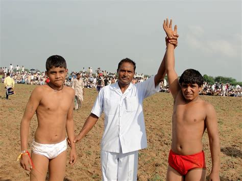 kushti कुश्ती traditional indian wrestling kushti dangal at village chhayaca haryana