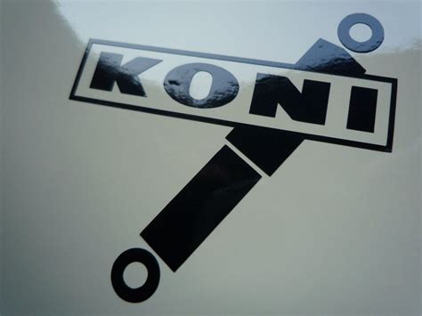 Koni Shock Absorbers Logo Cut Vinyl Stickers 2 Or 4 Pair