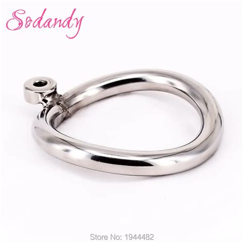 Stainless Steel Cock Rings Metal Penis Ring Cock Cage Chastity Belt