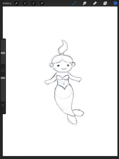 How To Draw Easy Mermaids Draw Drawing Mermaid Mermaids Step Lessons