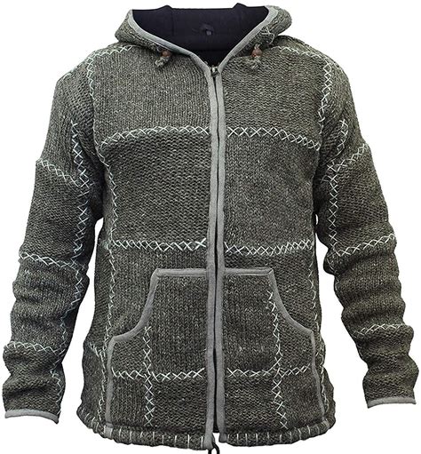 Shopoholic Fashion Mens Wool Knitted Jacket Amazonca Clothing