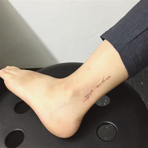 150 Meaningful Small Ankle Tattoos Ultimate Guide 2022 2022