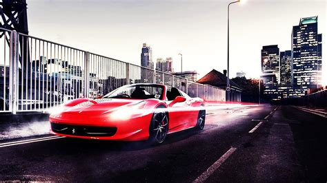 City Car Ferrari Wallpapers Hd Desktop And Mobile Backgrounds
