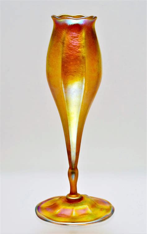 Favrile Glass Vase By Louis Comfort Tiffany