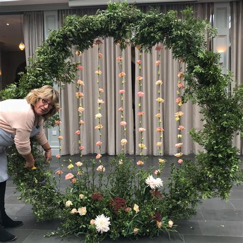 Moongate Round Wedding Arch For Ceremony Backdrops