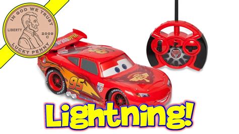 Disney Pixar Cars 2 Lightning Mcqueen Radio Control Vehicle With Moving