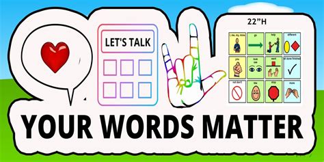 Your Words Matter Speech Therapist Yard Stakes Not Included Etsy