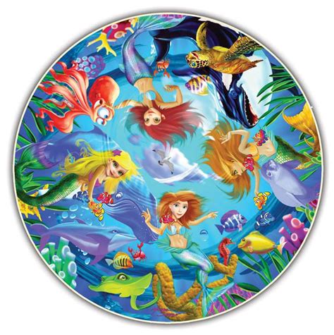 Crossword puzzles are for everyone. Mermaids (Round Table Puzzle), 50 Pieces, A Broader View ...