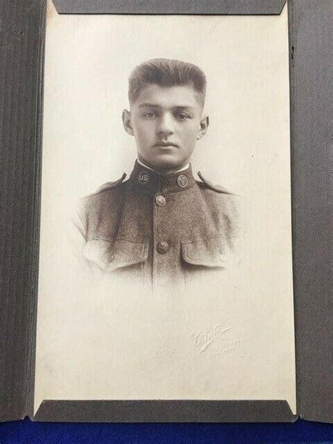 Original Ww1 Era Studio Photo Of A Ww1 Us Soldier In The Medical Corps