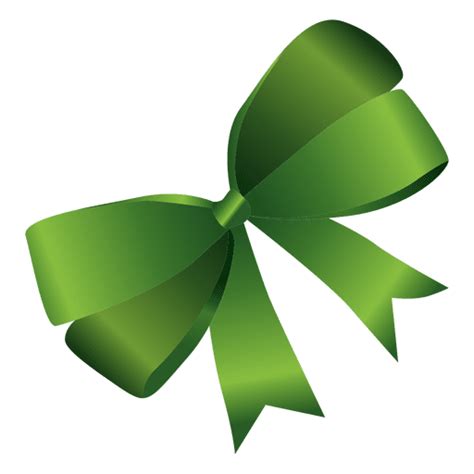 Green Bow Transparent Png And Svg Vector File