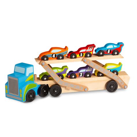 Melissa And Doug Mega Race Car Carrier 8144911 Hsn