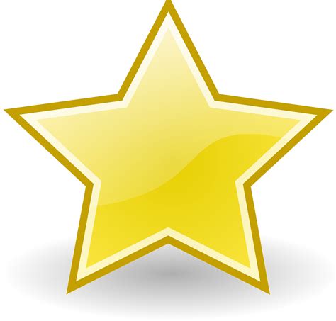 Estrelas Amarela Dourado · Gráfico Vetorial Grátis No Pixabay