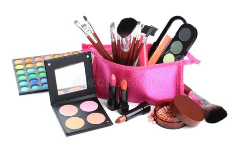 Makeup Brush And Cosmetics Stock Image Image Of Glamour 61421243