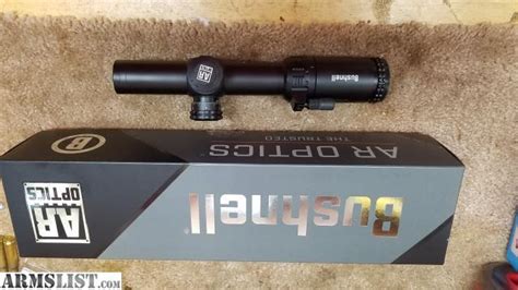 Armslist For Sale Bushnell Ar Optics 1 4×24