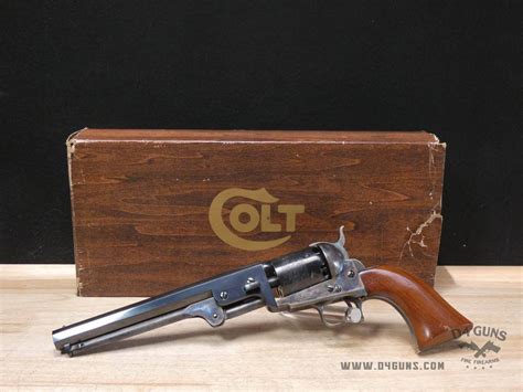 colt 1851 navy 2nd generation colt re issue dunlap gun consigners