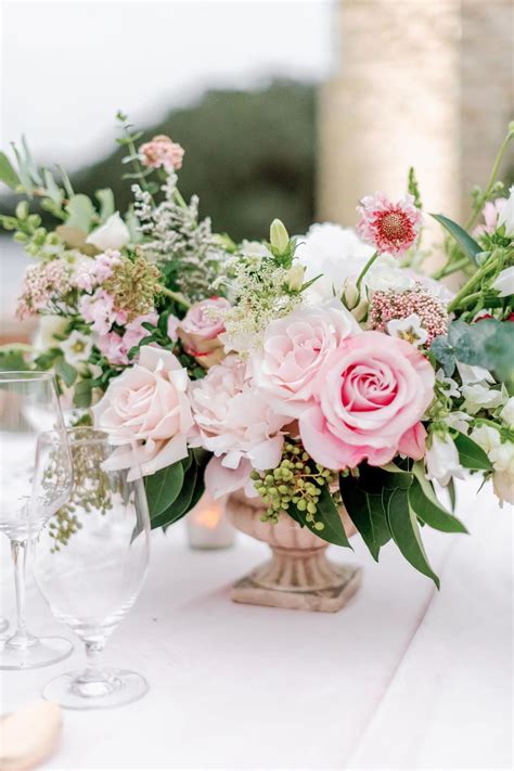 White Flower Centerpieces White Floral Arrangements Table Flower