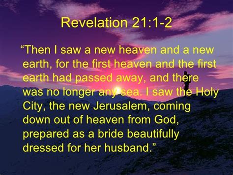 New Heavens And New Earth