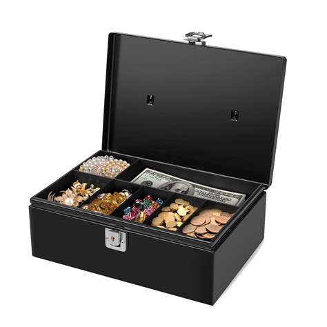 Business And Industrial Cash Box Wcompartment Tray Cashier Drawer Safe