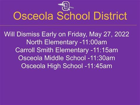 Live Feed Osceola School District 1