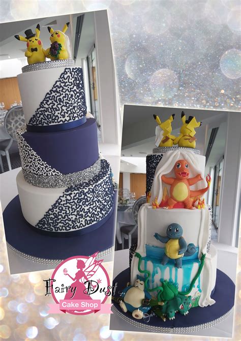 Pokemon Wedding Cake Gamer Wedding Cake Purple Wedding Cakes