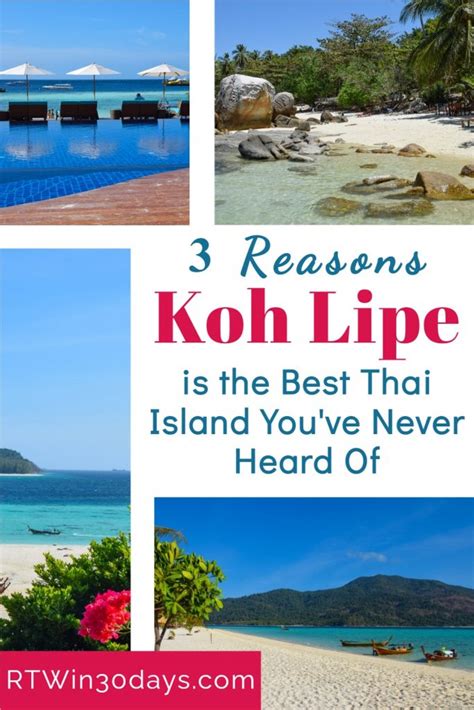 3 Reasons Koh Lipe Is The Best Thai Island Youve Never Heard Of