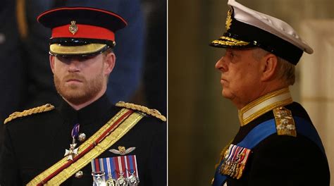 Queen Elizabeth Ii S Insignia Missing From Prince Harry S Uniform Worn By Prince William And