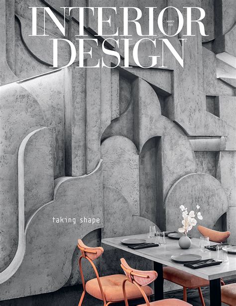Interior Design March 2020 Issue Cover 