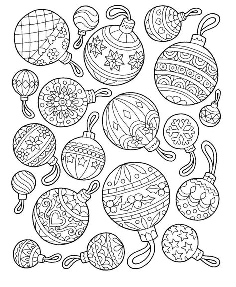 Maybe you would like to learn more about one of these? Christmas Ornament Coloring Page | Free christmas coloring ...