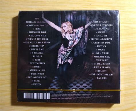 Madonna Cd Greatest Hits 2 Cds Lançamento 2020 Frete Grátis