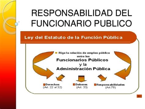 6 Responsabilidad Del Funcionario Publico