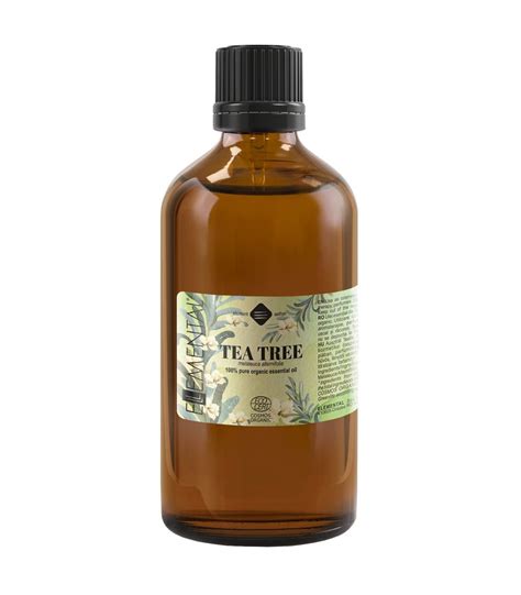 Tea Tree Organic Pure Essential Oil Melaleuca Alternifolia
