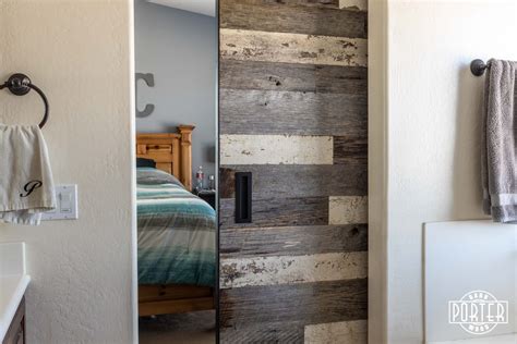 Tobacco Grey And Speckled White Door Porter Barn Wood