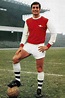 Frank McLintock of Arsenal in 1967. | Arsenal fc, Arsenal football club ...