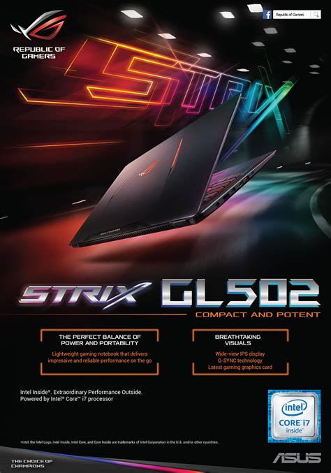 Asus Brings First Strix Laptop The Gl502vt Nasi Lemak Tech