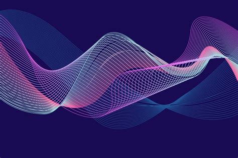 Free Vector Colorful Wavy Background