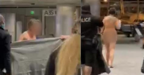 Naked Woman At Denver Airport Walked Around Concourse Asking Passengers