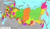 Mapa de Rusia - AnnaMapa.com