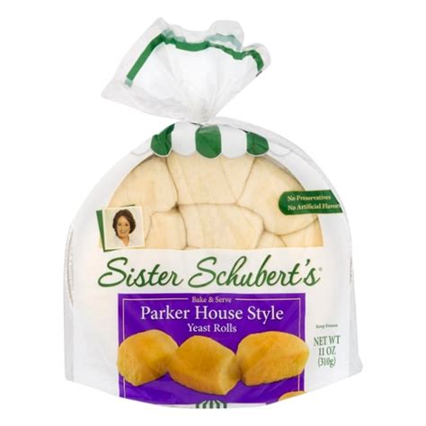 save on sister schubert s yeast rolls parker house style 16 ct frozen order online delivery