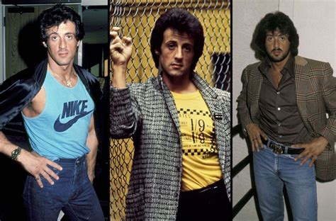 Retro Photos Show Sylvester Stallones Unforgettable 1980s Wardrobe And