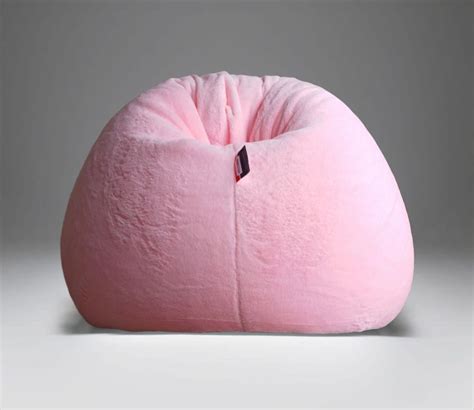 Buy Luxury Furr Bean Bag Cover For Adults Pink Xxxl Online In India At Best Price Modern